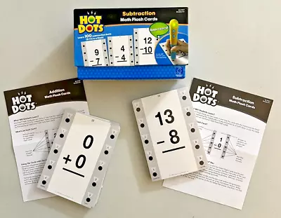 Hot Dots Addition And Subtraction 200 Math Flash Cards Educational Insights • $13.99