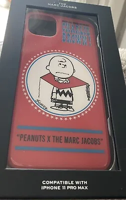 Marc Jacobs PEANUTS  IPhone 11 ProMax Case Charlie Brown NEW • $39.99