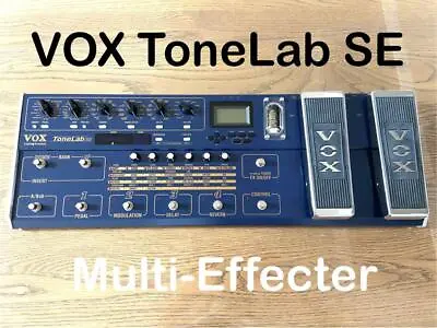VOX ToneLab SE Vacuum Tube Multi-effector Twin Pedal Excellent Condition • $269.99