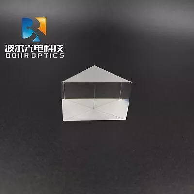 $5.98 • Buy Right Angle Prism 25.4x25.4x25.4mm Uncoated Triangular Prism Optical Glass N-BK7