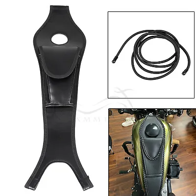 Motorcycle Gas Tank Cover Pouch Bag For Harley Sportster 883 Roadster XL883R US • $28.98