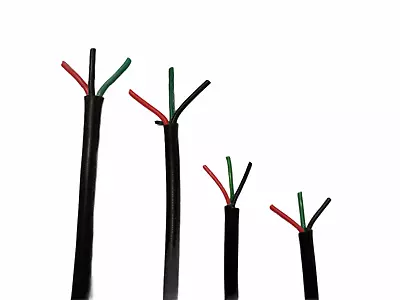 £9.26 • Buy Automotive 3 Core Round Marine Car Van Thinwall Cable 0.75mm 1mm 1.5mm 12v 24v
