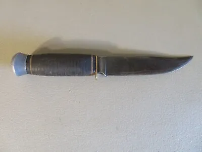 Vintage Military Solingen Germany 8 1/2 Fixed Blade Hunting Fighting Knife • $45