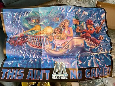 Super Mario Bros Audio Poster Pack 3-D Glow In The Dark Poster Nintendo 23x32”!! • $45