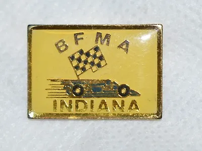 £2.94 • Buy Bfma Indiana Business Forms Management Association Race Car 1  Metal Lapel Pin