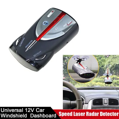 $30.39 • Buy 16-Band 12V Car Radar Detector Speed GPS Laser Voice Alert Anti Radar Detectors