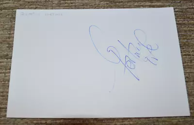 Quinton Fortune Signed Card Autograph Man Utd Manchester United • £3.99