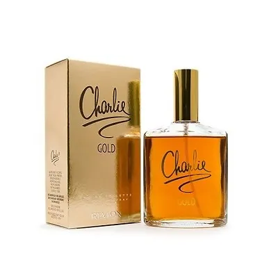 Revlon Charlie Gold 100ml Eau De Toilette Spray Brand New & Boxed • £7.54