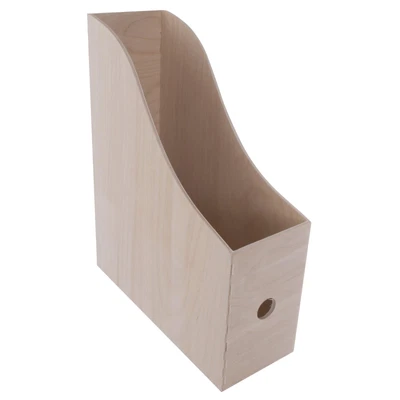 £25.95 • Buy Wooden Documents Holder Files Books Magazine Storage Rack Office Stationery