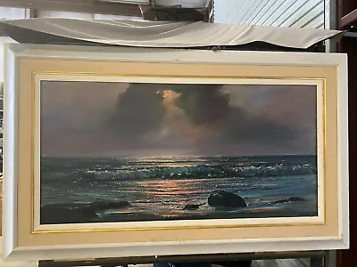 Violet Parkhurst Oil Painting Seascape Early California  • $6450