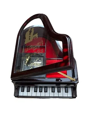 Grand Piano Novelty Musical Box & Jewellery Trinket Case • £14.99