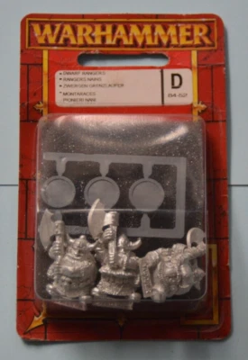 £28 • Buy WARHAMMER Fantasy  DWARF RANGERS Games Workshop WHFB AoS 84-52