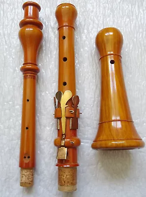 German Baroque Oboe C1 ERNST STIEBER Tubingen-Joachim Paetzold A=440Hz. 1960's • $1675