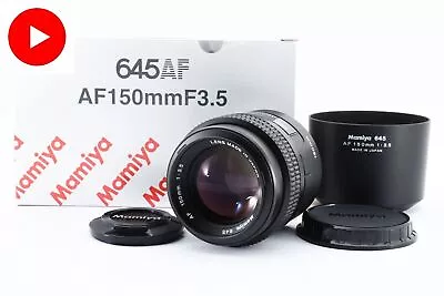 **MINT In Box** Mamiya 645 AF 150mm F/3.5 Lens For 645 AF AFD W/ Hood From Japan • $509.56