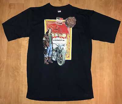 NWT Deadstock VTG Harley Davidson Motorcycles Moscow Russia Mens T Shirt Size XL • $180