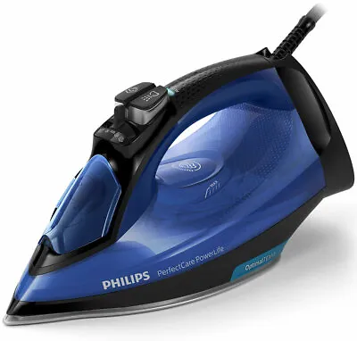 Philips GC3920/24 2400W Powerful PerfectCare Steam Iron - Blue/Black • $139