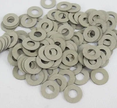 Washer 1  OD 7/16  ID 1/16 Thick Fiber Washer Flat Spacer • $6.50