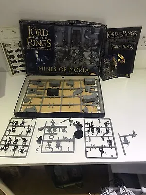 Games Workshop Lord Of The Rings The Mines Of Moria Boxed Game LoTR OOP • £84.99