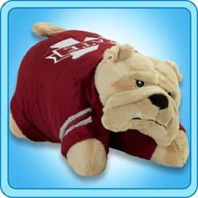 Mississippi State Bulldogs Large 18  Mascot Pillow Pet - NCAA • $28.99