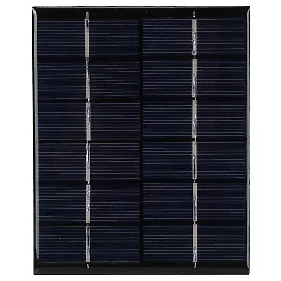 2W 6V Solar Power Panel Board W/AA Battery Charger For Science Project DIY So DT • £12.40