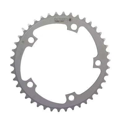 Origin8 Blade Chainring 38t 130 BCD 5-Bolt 8/9-Speed Aluminum Silver Road MTB • $30.74