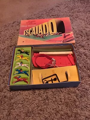 Vintage 1950's  Chad Valley Escalado Horse Racing Game Original Boxed • £34.99