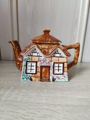 Vintage Keele Street Pottery Cottage Ware Teapot Thatched Roof • £25