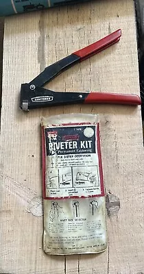 Vintage Sears Craftsman Riveter Kit Made In USA 9 7476 • $15