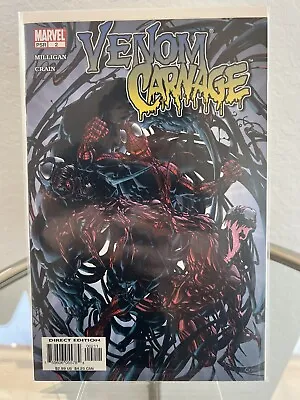 Venom Vs. Carnage 2 1st App. Of Toxin Near Mint • $99