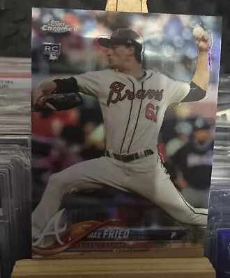 2018 Topps Chrome - #66 Max Fried (RC) Refractor Atlanta Braves • $3