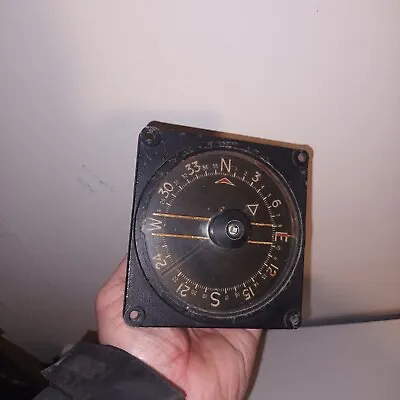 Lancaster Bomber MkI REPEATER DR COMPASS Aircraft Instrument AM Stamp 1943 Dated • £142