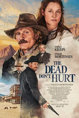 The Dead Don't Hurt (2024) Poster Custom Highest Quality Glossy Photo Wall Art • $14.99