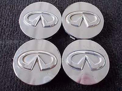 02 03 04 05 06 07 Infiniti G35 I30 M45 Q45 Alloy Wheel Center Caps • $19.99