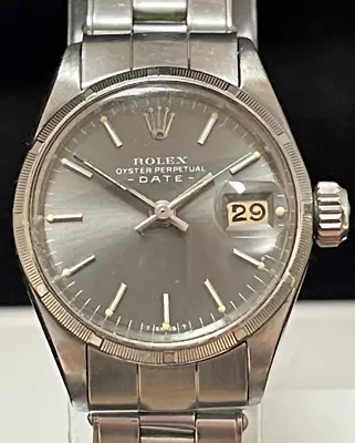 Vintage Rolex Oyster Perpetual Date 6519 Automatic Womens Watch 1970 • $2150