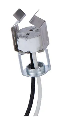 B&P Lamp Porcelain Bi-Pin Halogen Socket With MR-16 Clip • $14.90