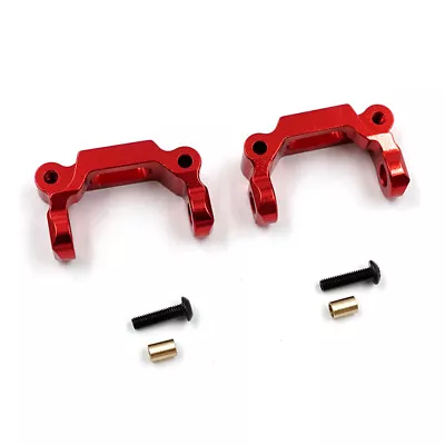 Xtra Speed Aluminum Front C-Hub Red For Tamiya TA01 TA02 Top Force RC Cars • $13.13