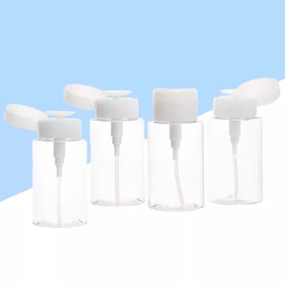  4 Pcs Liquid Dispenser Travel Bottles For Toiletries Soap Container • $14.99