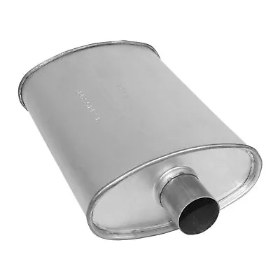 AP Exhaust 3779 2  Inlet /Outlet Aluminized Steel Oval Enforcer II Muffler • $40.95