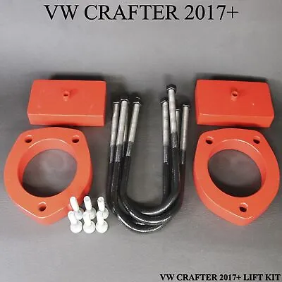 Lift Kit For VW CRAFTER 30MM KIT SWAMPER OFF ROAD MAN TGE BODY LIFT CAMPER VAN • $326.70