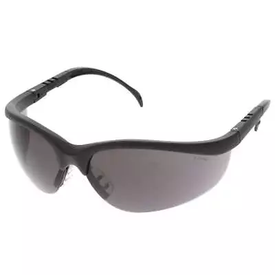 MCR Klondike KD1 Series Safety Glasses - Black Frame - Gray Lens • $3.39