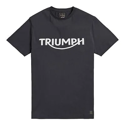 £34.99 • Buy Genuine Triumph Bamburgh Black T-Shirt MTSS20002