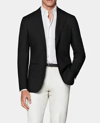 NEW 2023 ZARA Black Sport Coat Suit Blazer 40R • $29.99