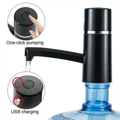 $12.82 • Buy Water Bottle Pump Electric Switch Gallon Pumping USB Jug Automatic Dispenser