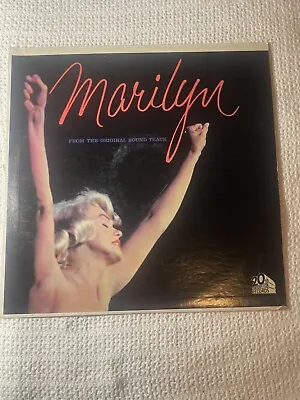 Marilyn From The Original Sound Track 20th Century-Fox Records LP Marilyn Monroe • $29.95