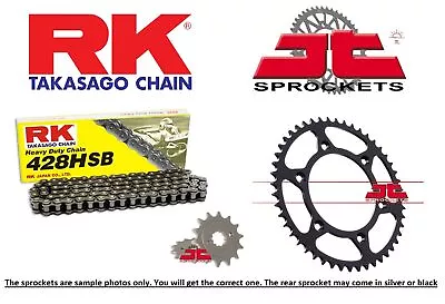 RK Chain And JT Sprockets For Kawasaki KH125 L1K1-K10 (EX) (6Holes) 83-98 • £36.14