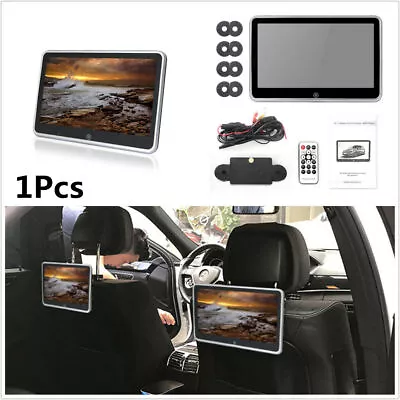 10.1  Car Headrest Player FM/USB/SD Bluetooth Press Screen Monitor For Car Kids • $152.99