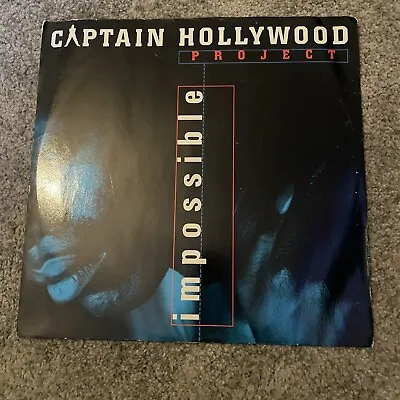 Captain Hollywood Project ‎– Impossible - UK 7  Single • £4.85