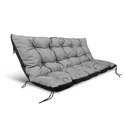 Garden Bench Cushion Waterproof Seat Pad Cover Patio Indoor Outdoor 120cm X 40cm • £25.89