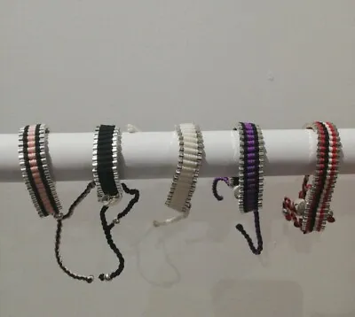 Friendship Bracelet Of Woven Links Design. • £5.99