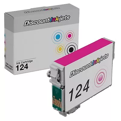 MAGENTA T124320 T1243 Pigment Ink Cartridge For 124 Epson Stylus NX420 NX125 • $5.99
